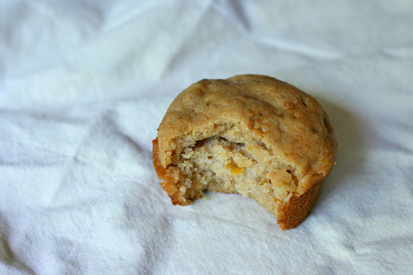 Peachy Cream Muffins