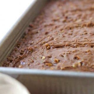 Texas Sheet Cake - whole