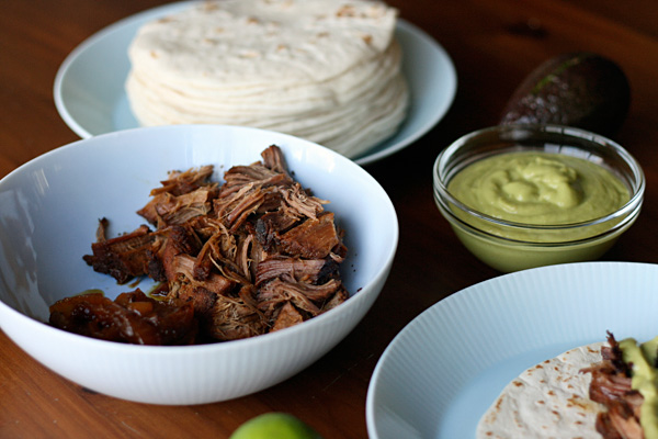 Beef Tacos - Ingredients