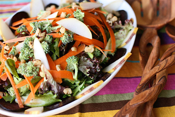 Beet Salad - This Roasted Beet Salad is dressed with a light Orange Vinaigrette to add another level of brightness.