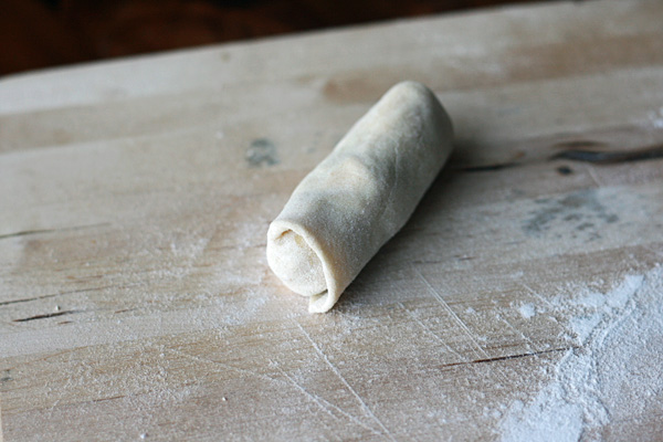 Eggroll process - roll