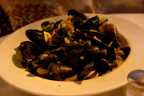 Mussels at Annie's