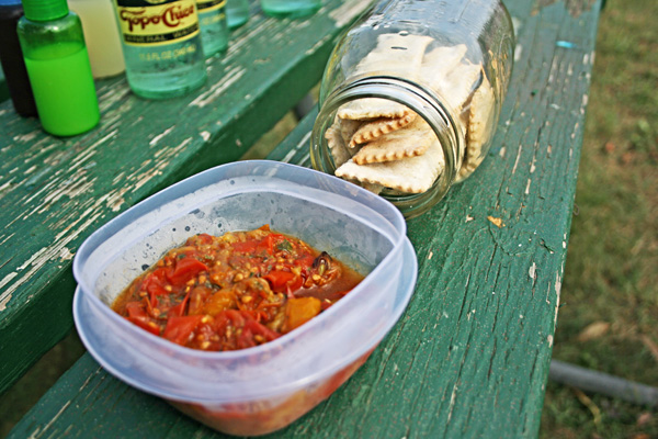 Tomatoes and Crackers