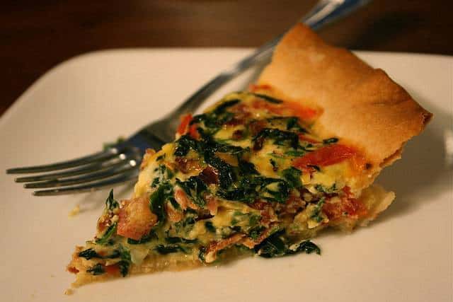 BLT Quiche