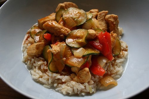 Thai Red Curry with Chicken