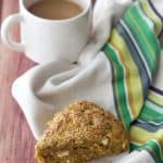 Pumpkin Scones with White Chocolate Chips photo