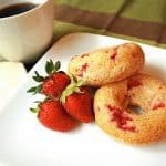 Strawberry Doughnuts on Stetted