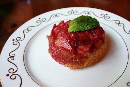 Strawberry Upside-Down Cakes