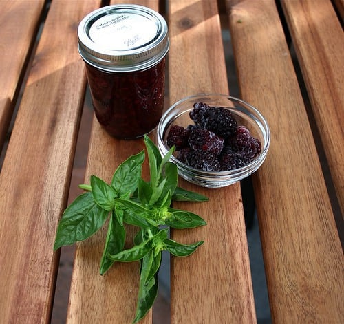 Blackberry Basil Jam