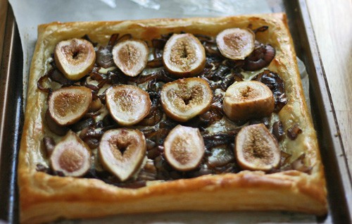 Fig Onion Tart