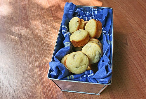 Mini Hatch & Bacon Corn Muffins