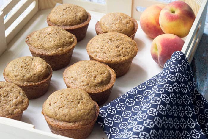 Peaches and Cream Muffins