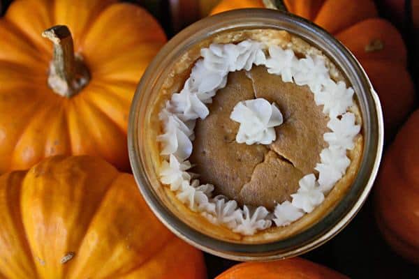 Jar Pumpkin Pies