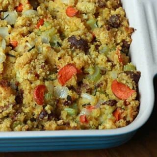 Chorizo Cornbread Stuffing