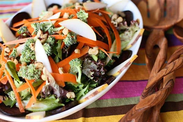 Roasted Beet Salad with Orange Vinaigrette