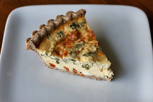 Pizza Quiche is light and fluffy, and the "toppings" are infinitely changeable.