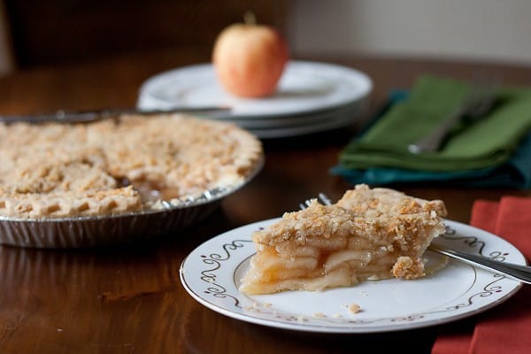 Apple Pie is topped with a cheddar-infused crust.