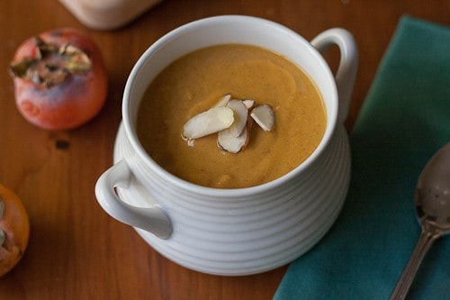 Persimmon Sweet Potato Soup