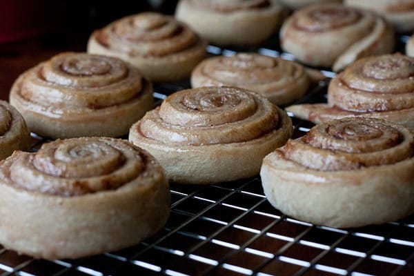 Honey Buns - These raspberry honey buns are a naturally sweet treat perfect for breakfast, afternoon tea, or anytime.