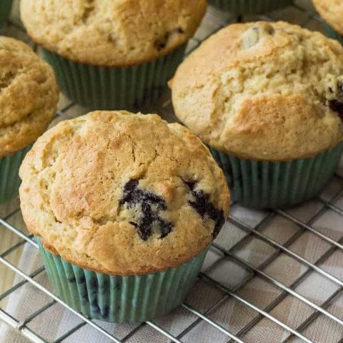 Blueberry Lime Muffins