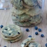 Blueberry White Chocolate Cookies
