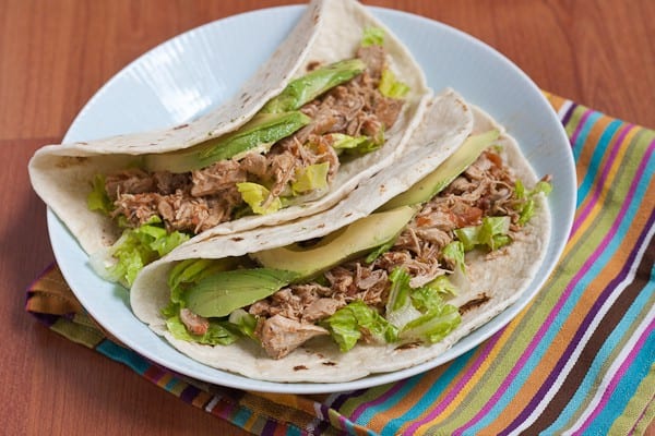 Slow Cooker Chicken Tacos - Take the opportunity to step away from the oven this summer and make these simple chicken tacos for dinner. Chicken Tacos - Take the opportunity to step away from the oven this summer and make these simple chicken tacos for dinner.