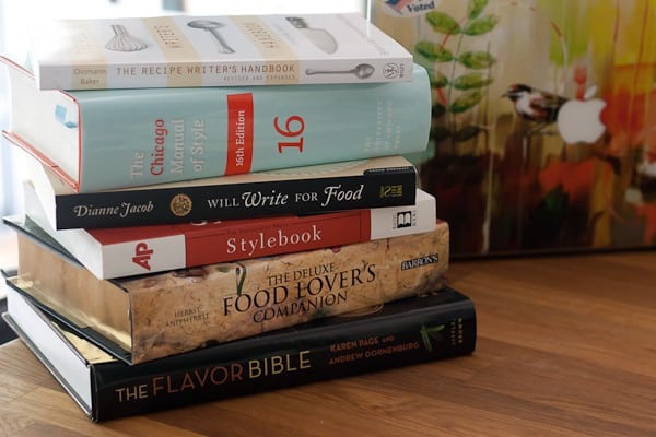 Essential Books for Food Bloggers