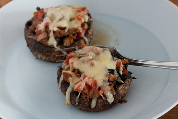 Chorizo-Stuffed Portobello Mushrooms