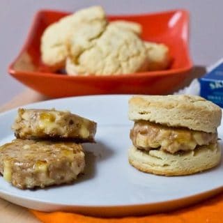 Apple Cheddar Breakfast Sausage