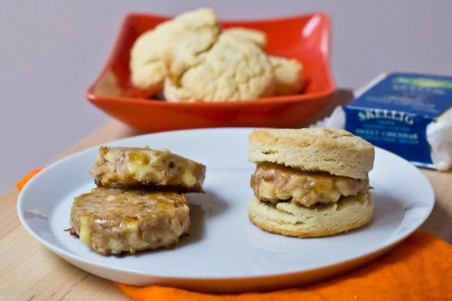 Breakfast Sausage on a plate