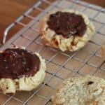 Chocolate Hazelnut Cookies with Espresso Salt