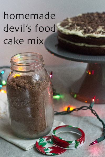 Homemade Devil's Food Cake Mix