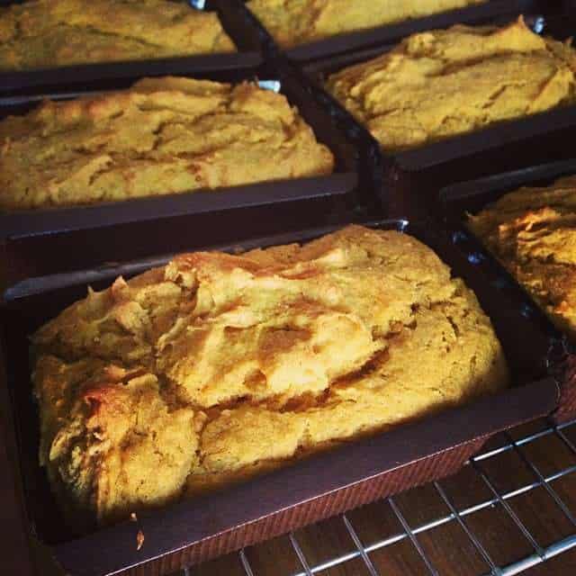 Gluten-Free Vegan Pumpkin Bread - Spiced pumpkin bread is made vegan and gluten free! Gluten-Free Vegan Pumpkin Bread - Spiced pumpkin bread is made vegan and gluten free!
