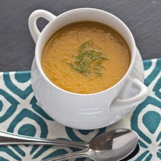 Roasted Carrot and Fennel Soup