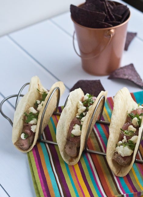 Goat Tacos - A recipe for quick goat tacos.