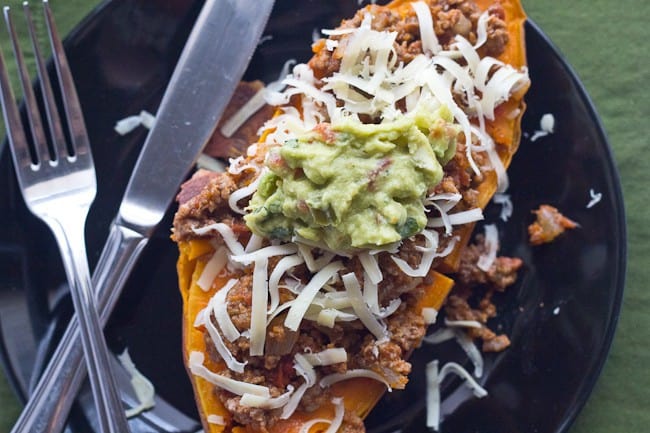 Tex-Mex Sweet Potatoes - These aren't your mama's loaded baked potatoes.