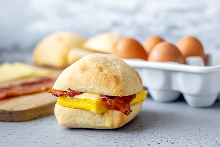 Copycat Starbucks breakfast sandwiches save you time and money every morning. Freeze a batch today!