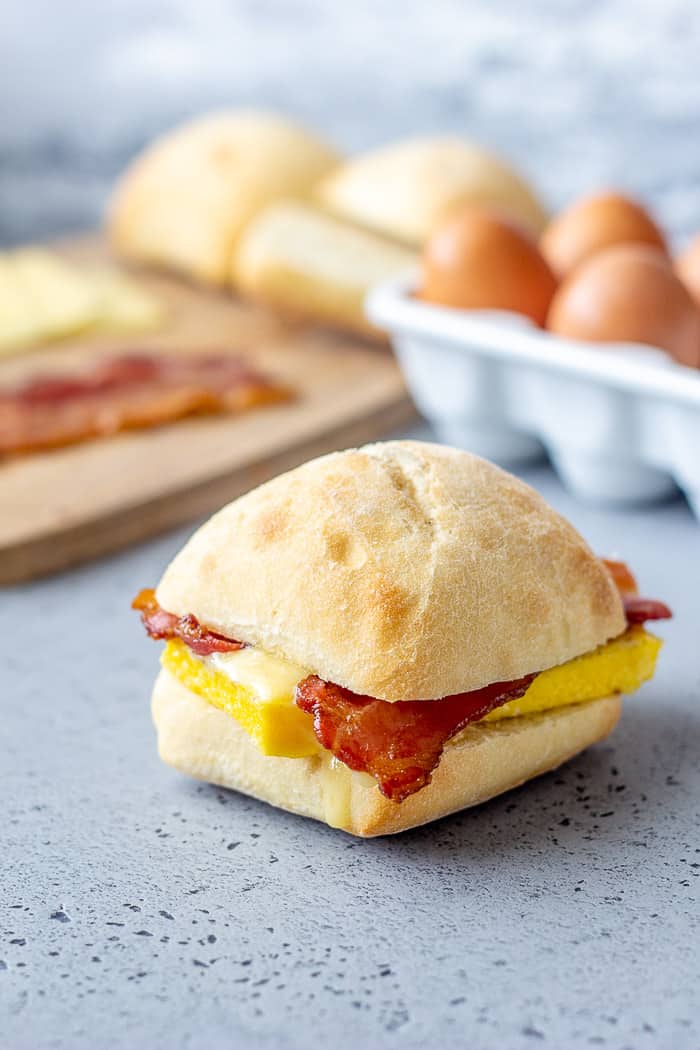 Who needs the coffee shop? Save time and money by making these copycat Starbucks Breakfast Sandwiches at home.