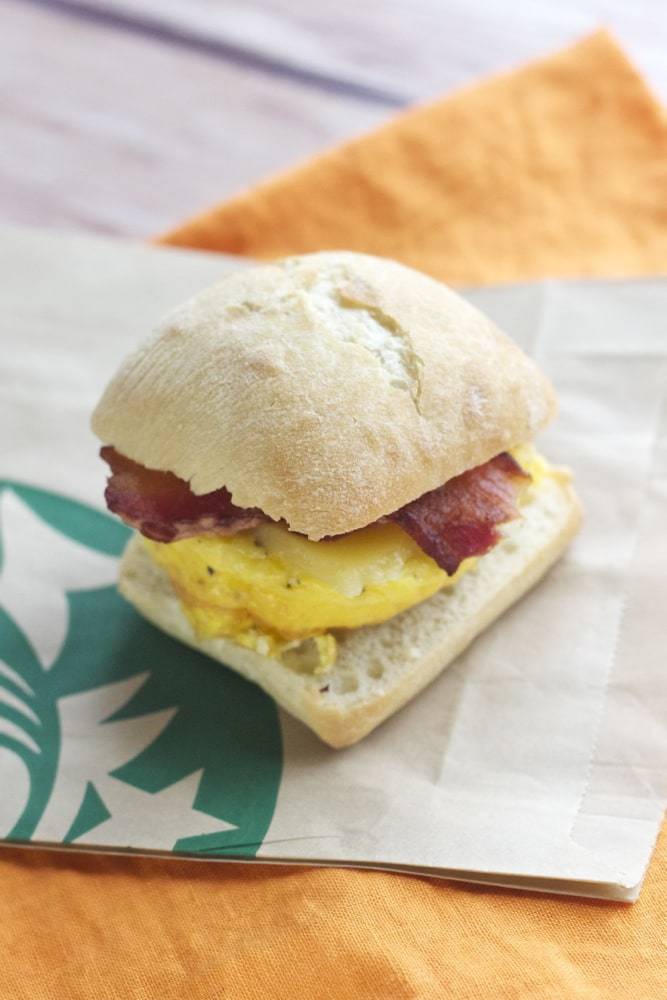Copycat Starbucks Breakfast Sandwich