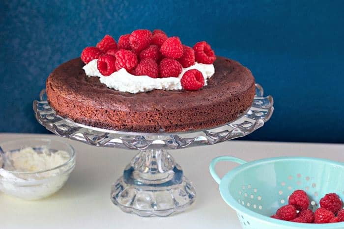 Kladdkaka, or gooey Swedish chocolate cake, is one of the easiest cakes you can make.