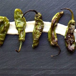 Grilled Shishito Peppers