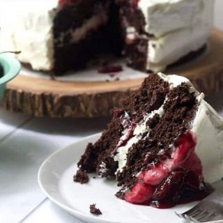 Black Forest Cake pic on Stetted