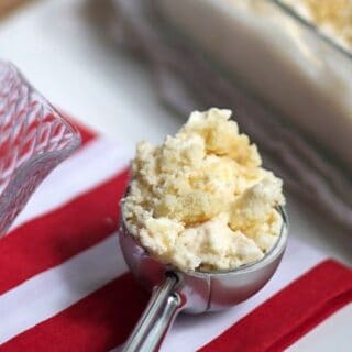 Peach Cobbler Ice Cream pic on Stetted