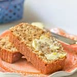 Classic zucchini bread is a summertime must! Make two loaves to freeze one for later.