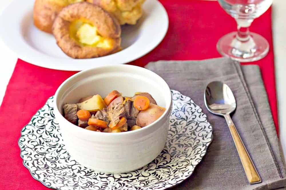 Classic beef stew is a family-friendly meal for when the weather gets colder.