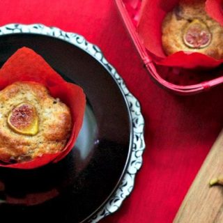 Honeyed Fig and Goat Cheese Muffins photo