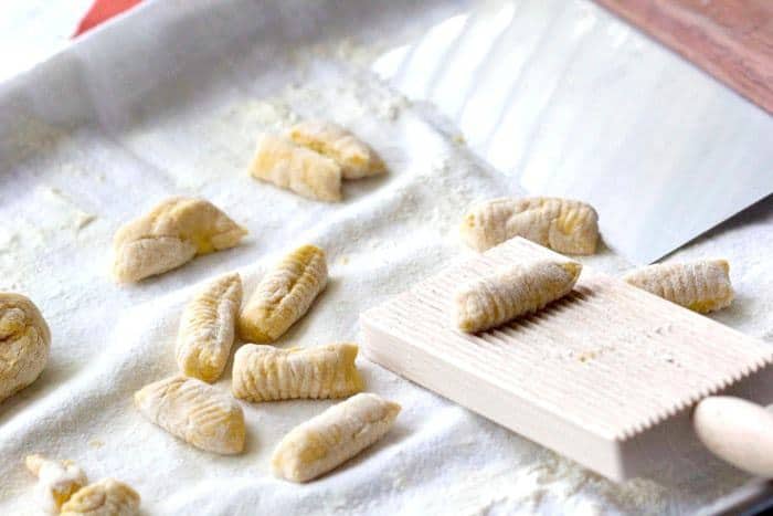 Pumpkin Gnocchi - uncooked