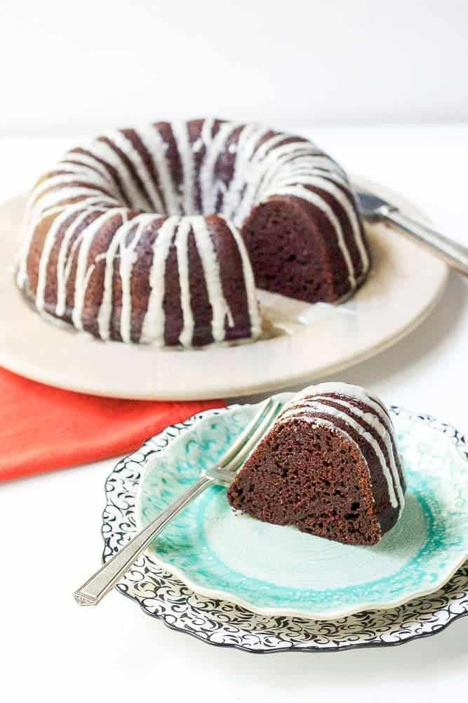 Chocolate Pumpkin Bundt Cake