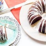 Chocolate pumpkin bundt cake is a chocolatey alternative to pumpkin pie. It's so moist and delicious!