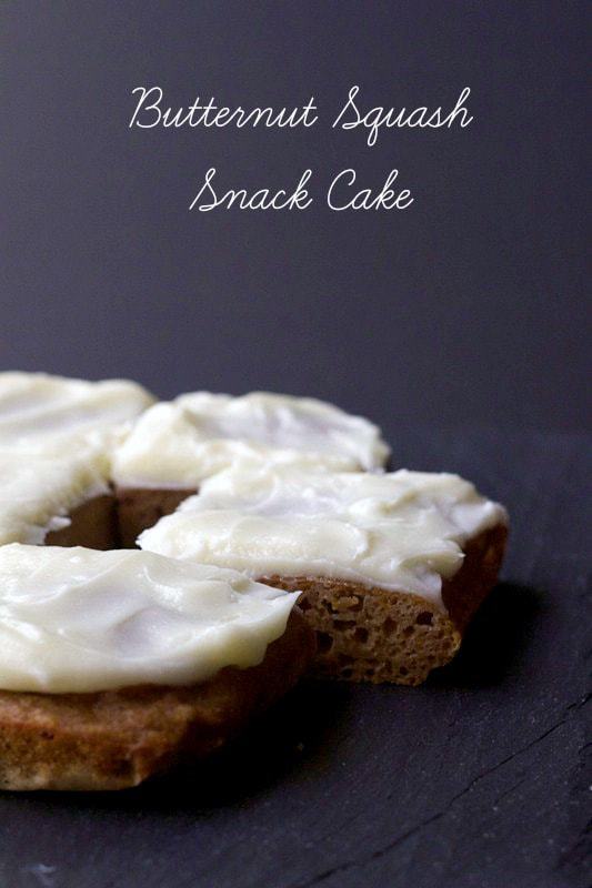 Butternut Squash Snack Cake is a tasty after school treat.